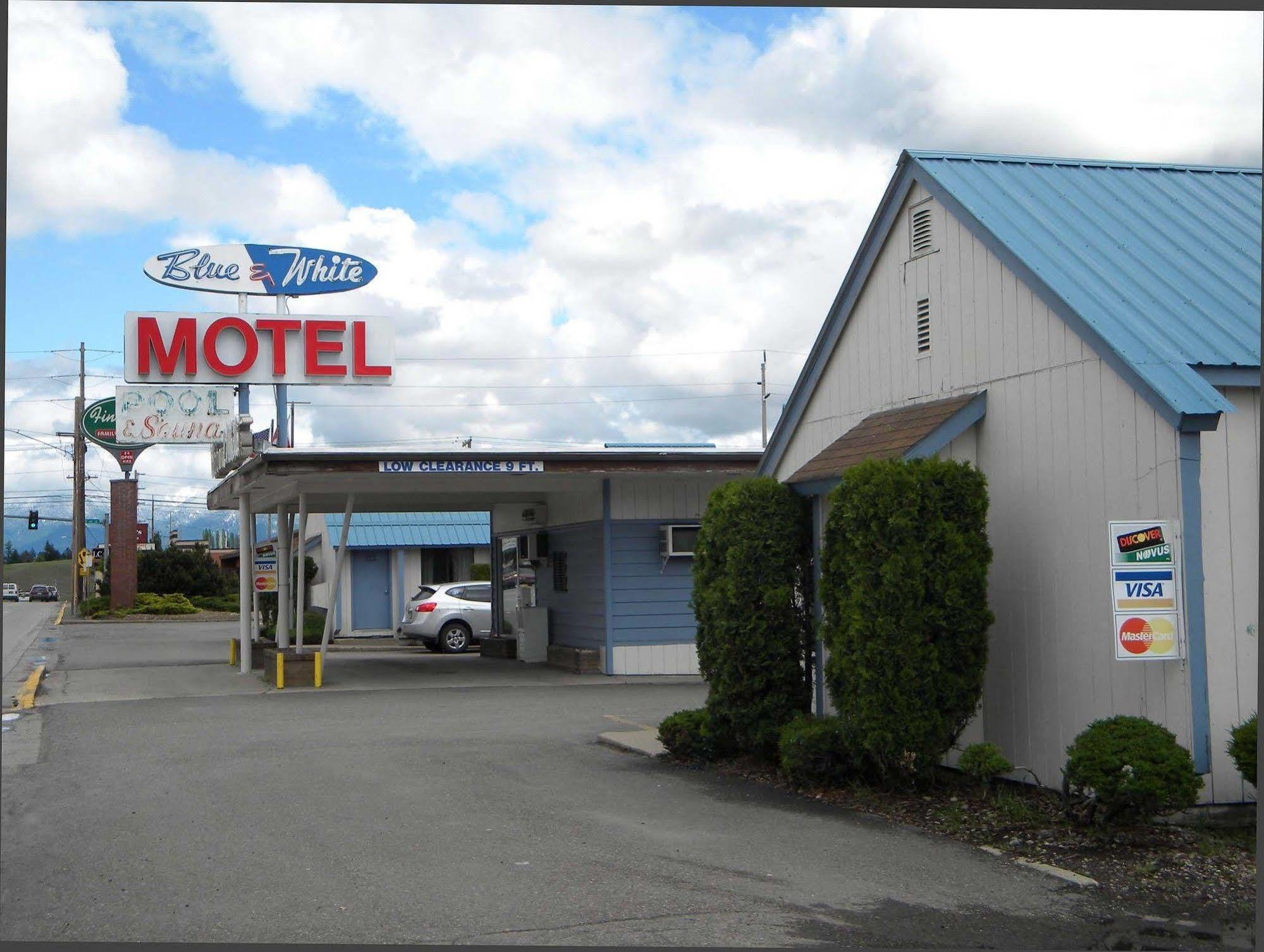 Blue And White Motel Kalispell Luaran gambar